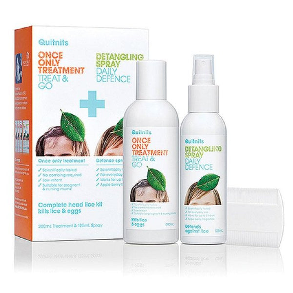 Quitnits Complete Head Lice Kit Nz Online Chemist