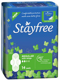 Stayfree cotton store soft