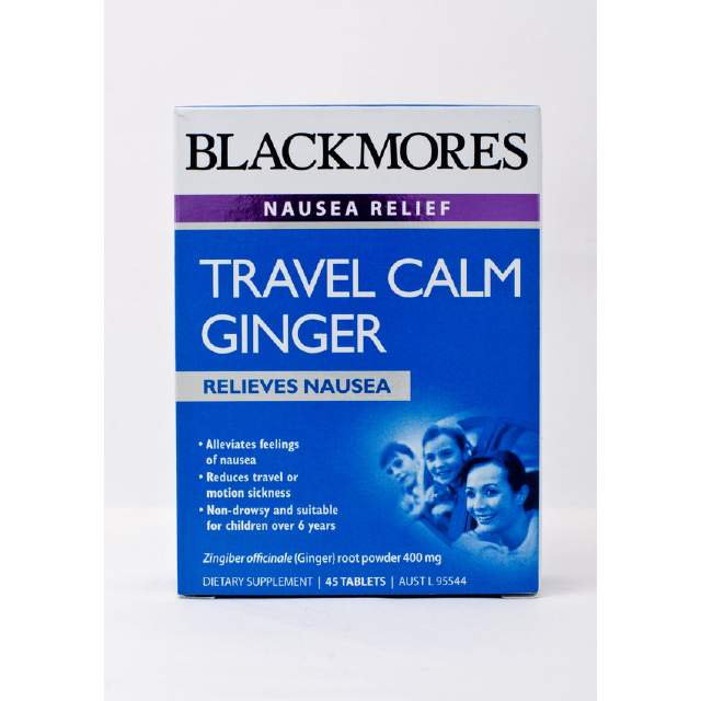 Blackmores Travel Calm Ginger 45s