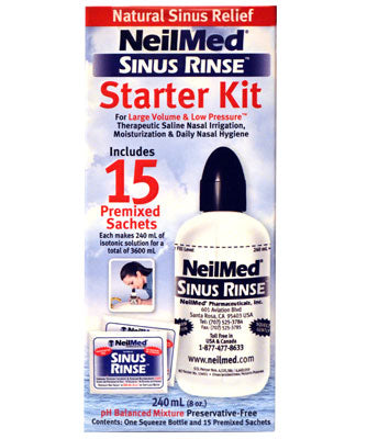 Sinus Rinse Kit 240ml 10 Sachets