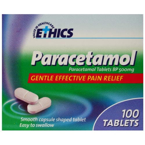 Ethics Paracetamol 500mg 100s - NZ Online Chemist